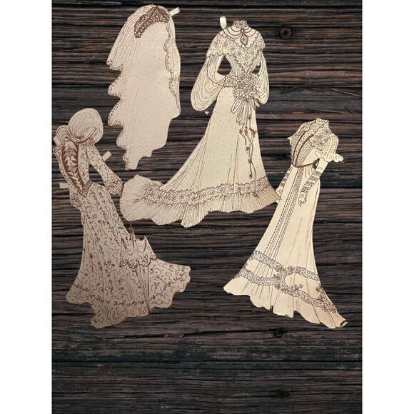 Collection of Vintage Paper Dolls | Elegant Era Paper Dolls by Nanci | Limited E - Picture 7 of 10